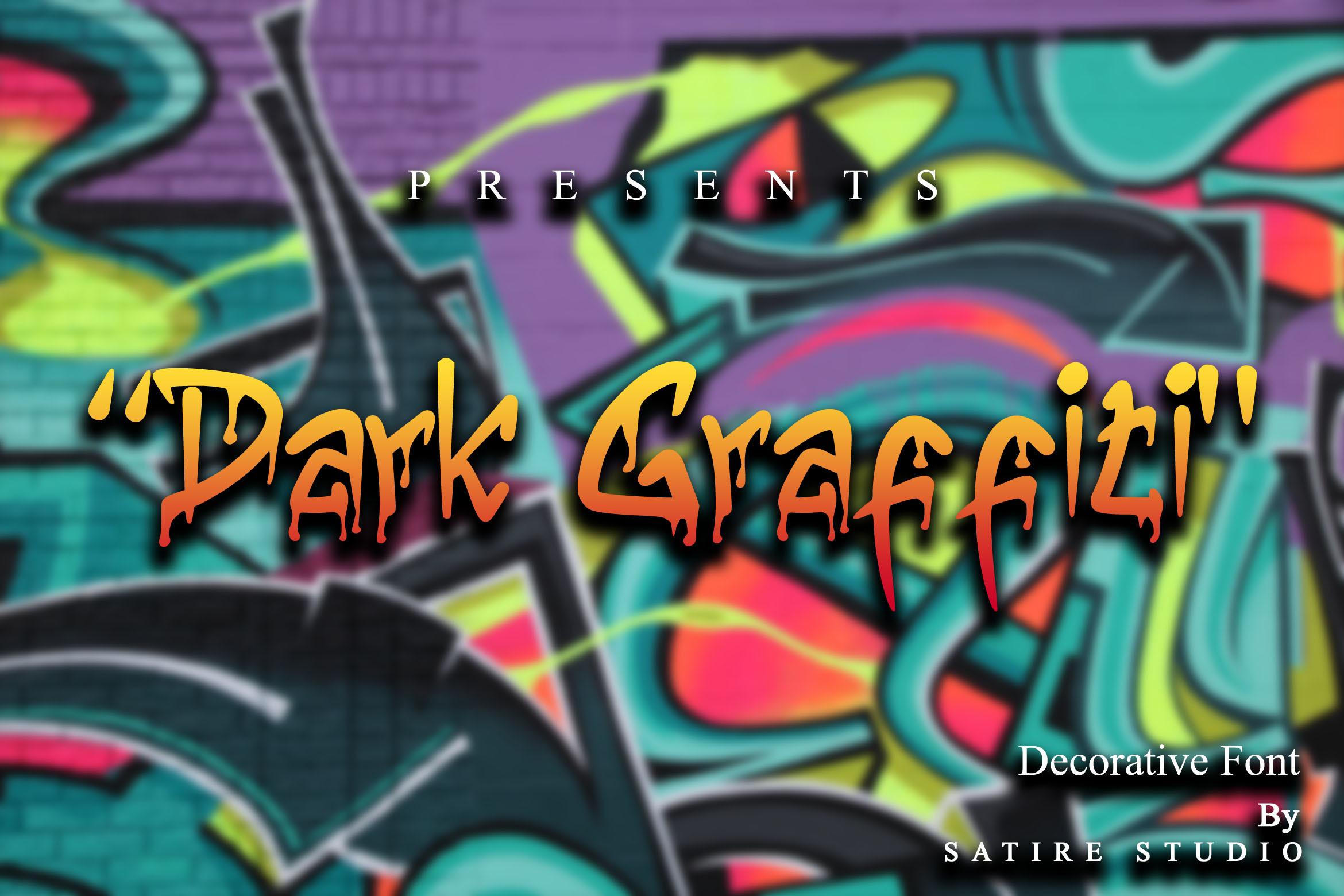 Drak Graffiti Font