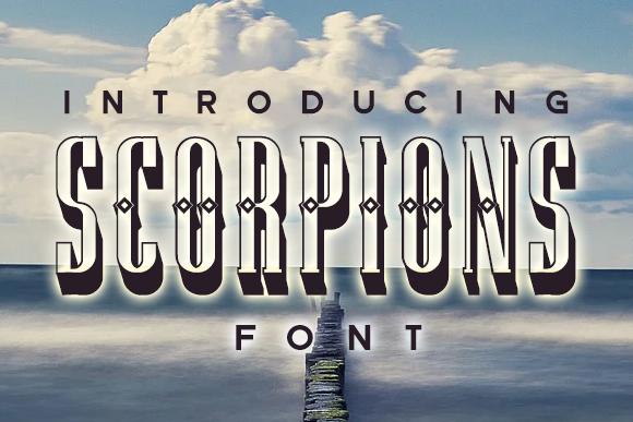 Scorpions Font