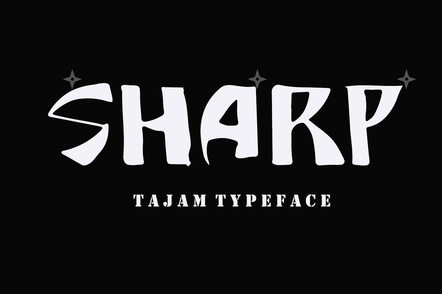 Sharp Font