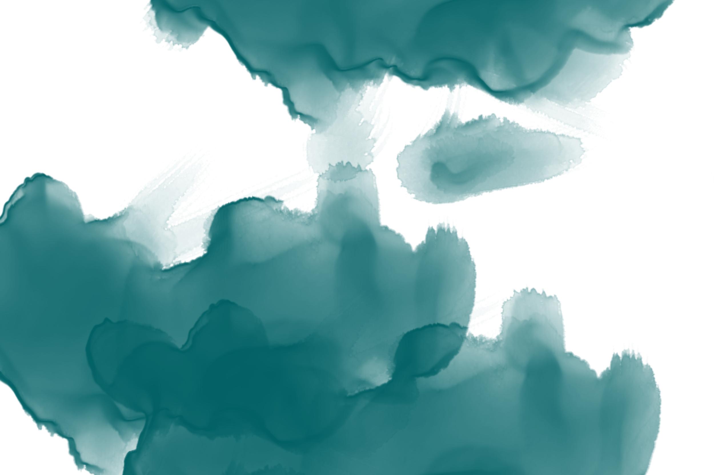 Watercolor Stains Wedding