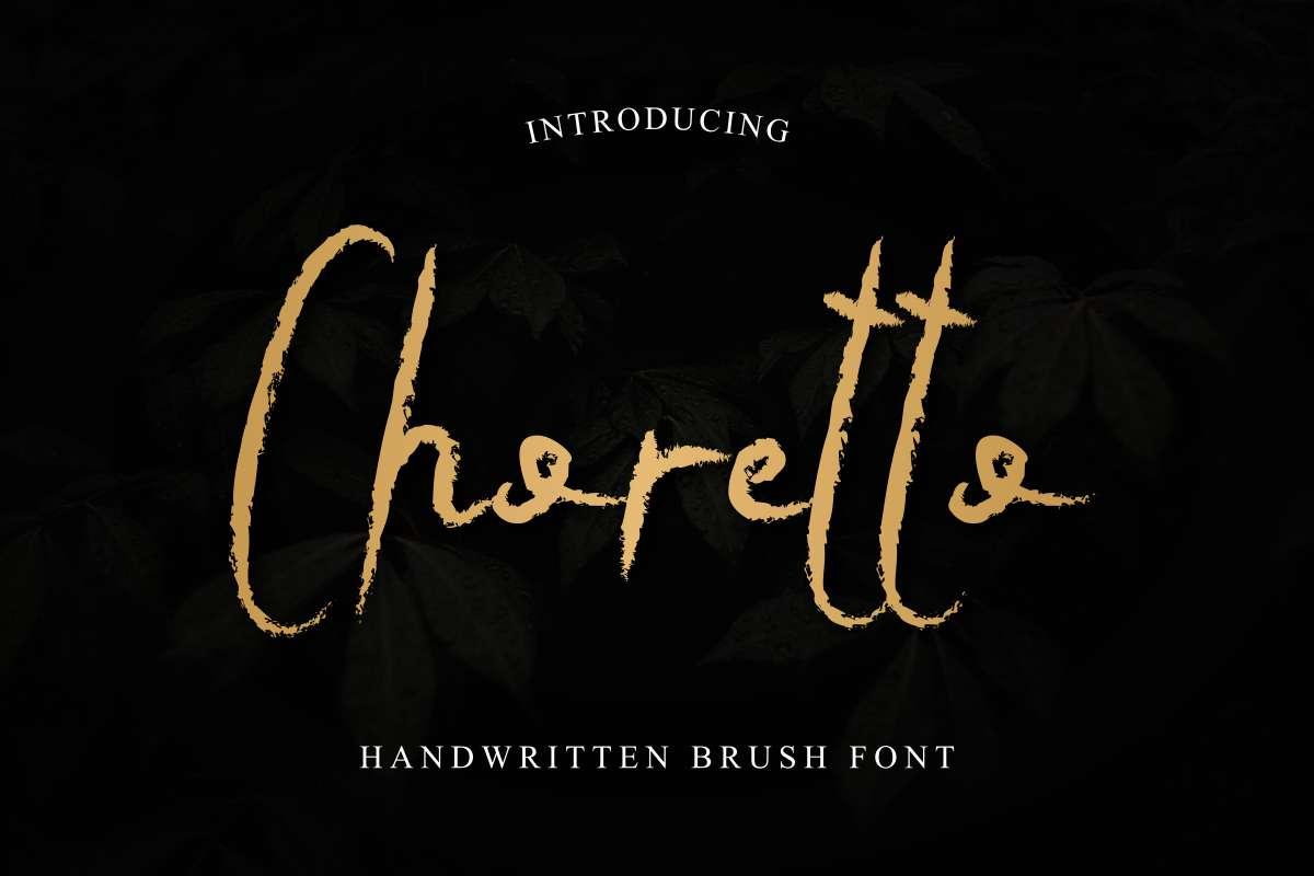 Choretto Font