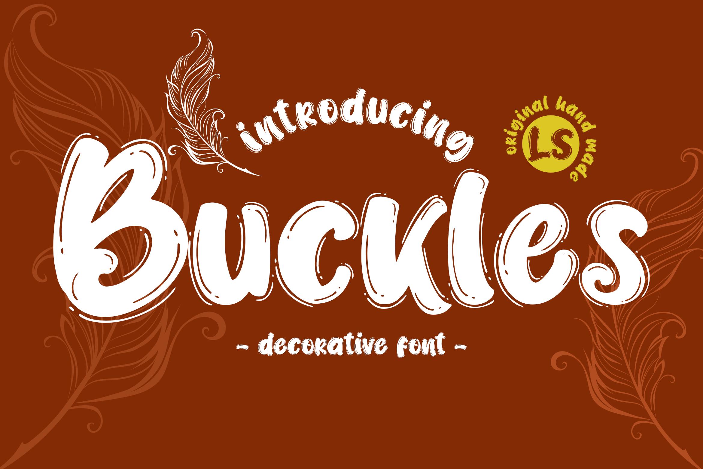 Buckles Font