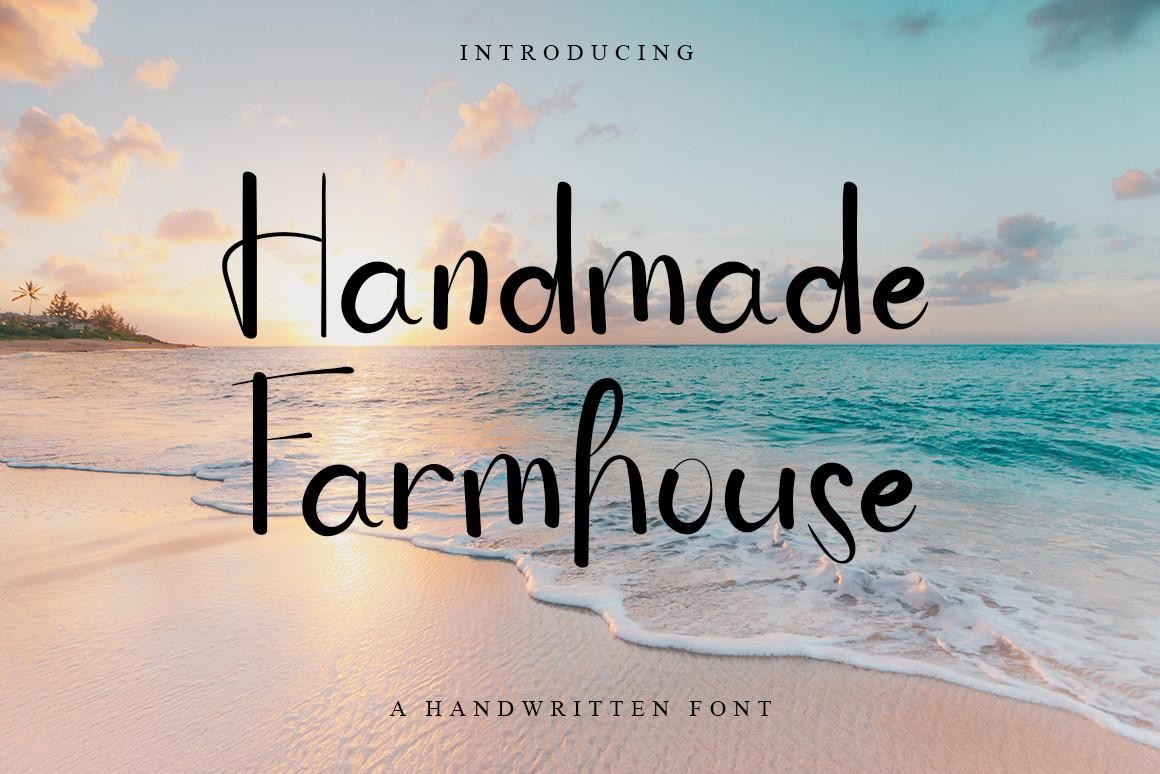 Handmade Farmhouse Font