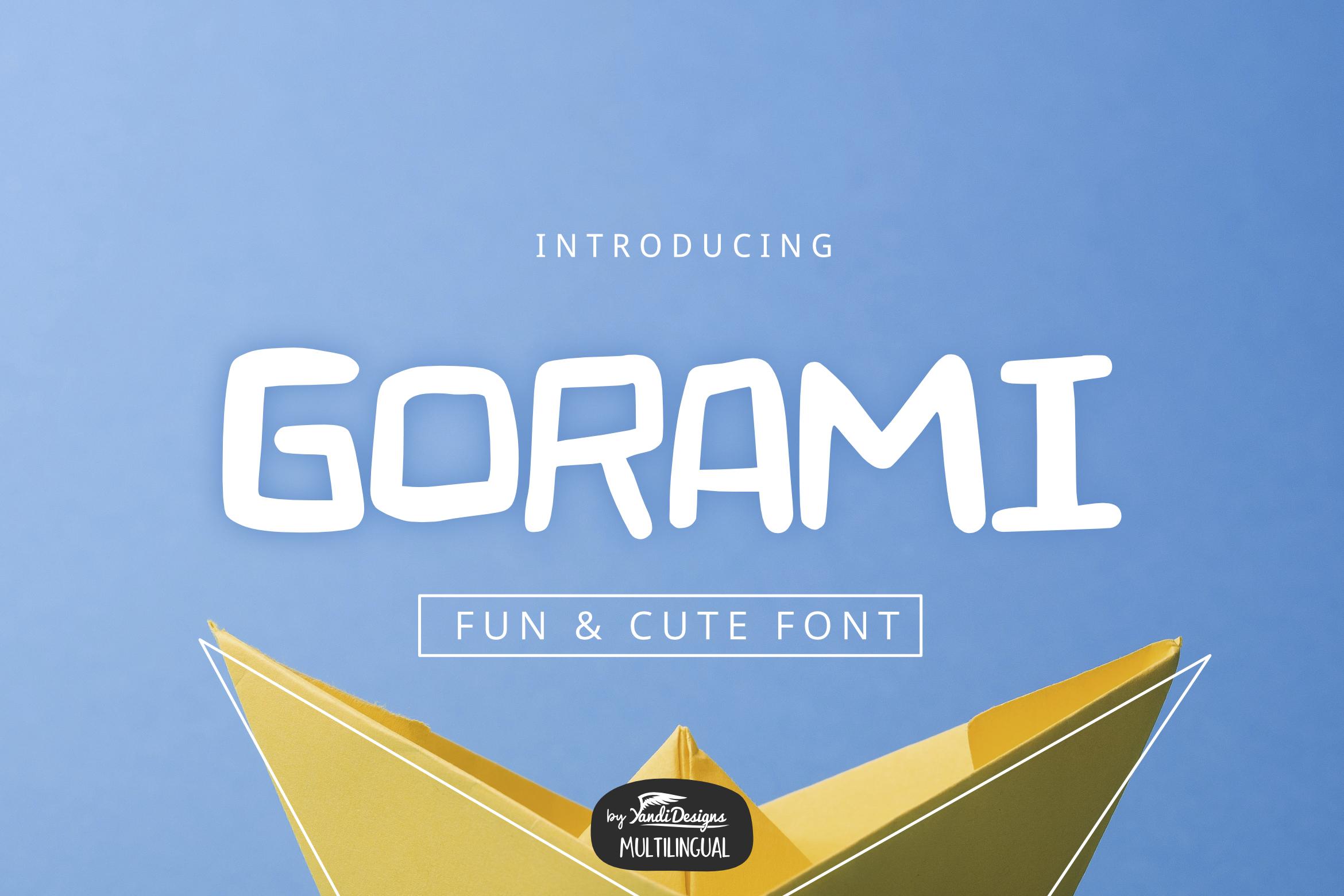 Gorami Font