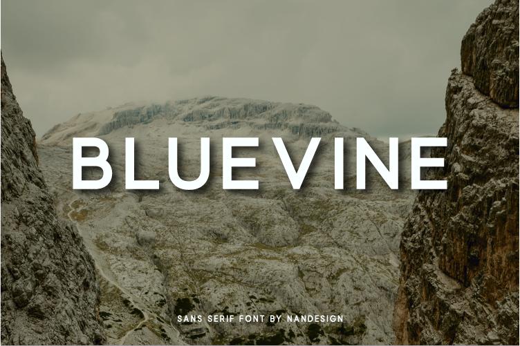 Bluevine Font