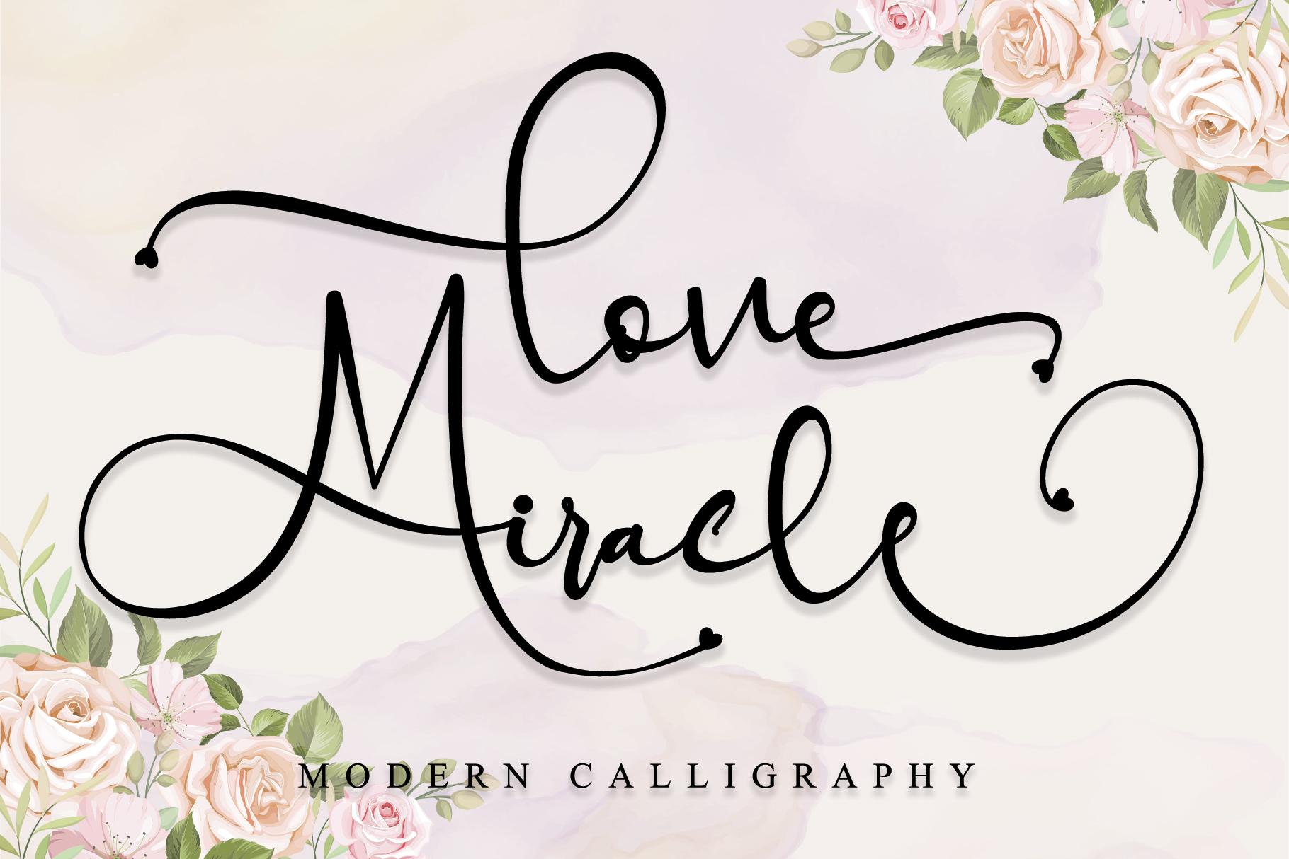 Love Miracle Font