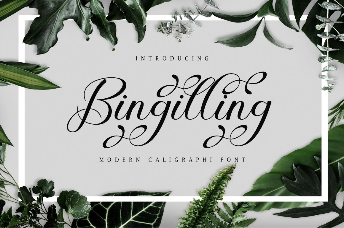 Bingilling Font