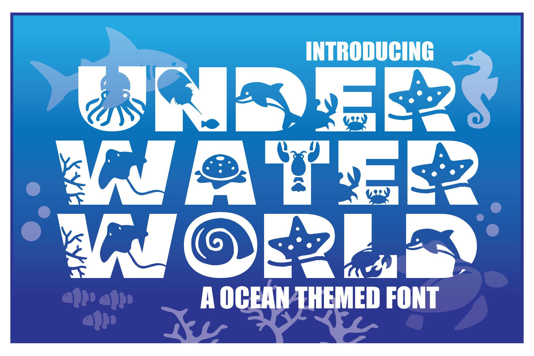 Underwater World Font