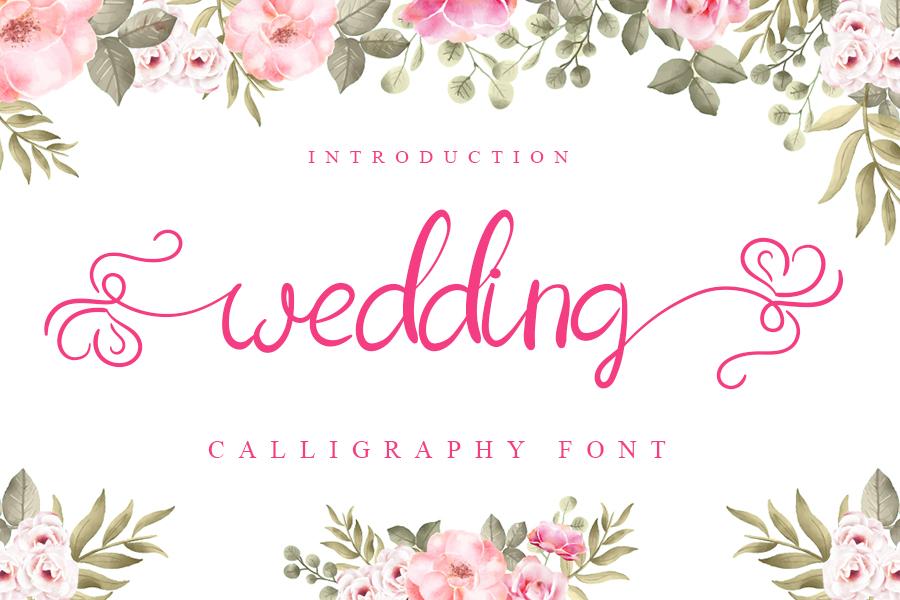Wedding Font