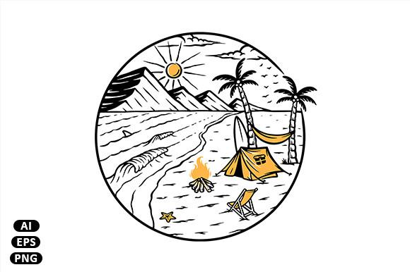 Beach and Mountain Views