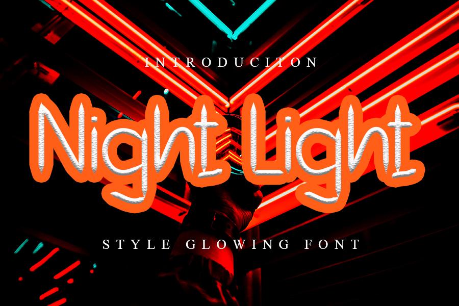 Night Light Font