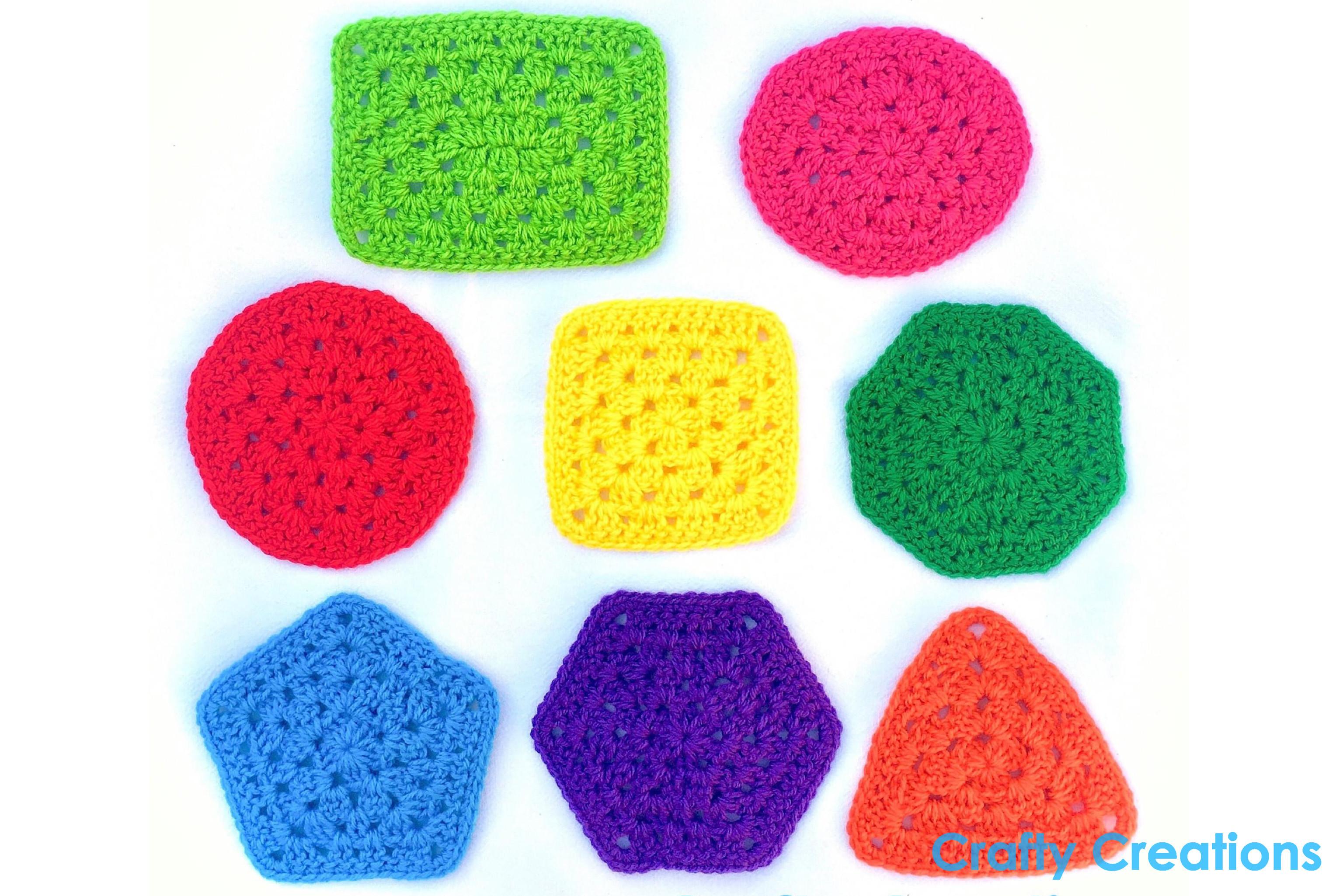 Granny Shapes Crochet Pattern