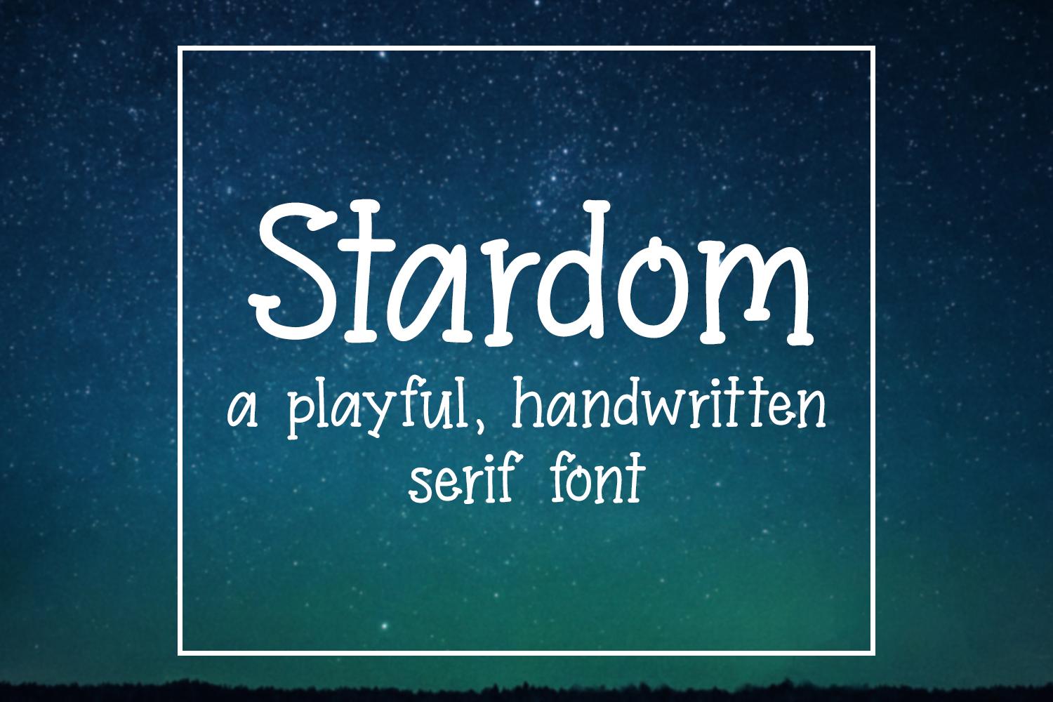 Stardom Font