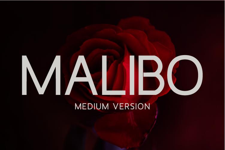 Malibo Medium Font