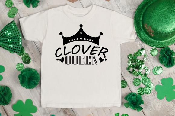 Clover Queen T-Shirt SVG