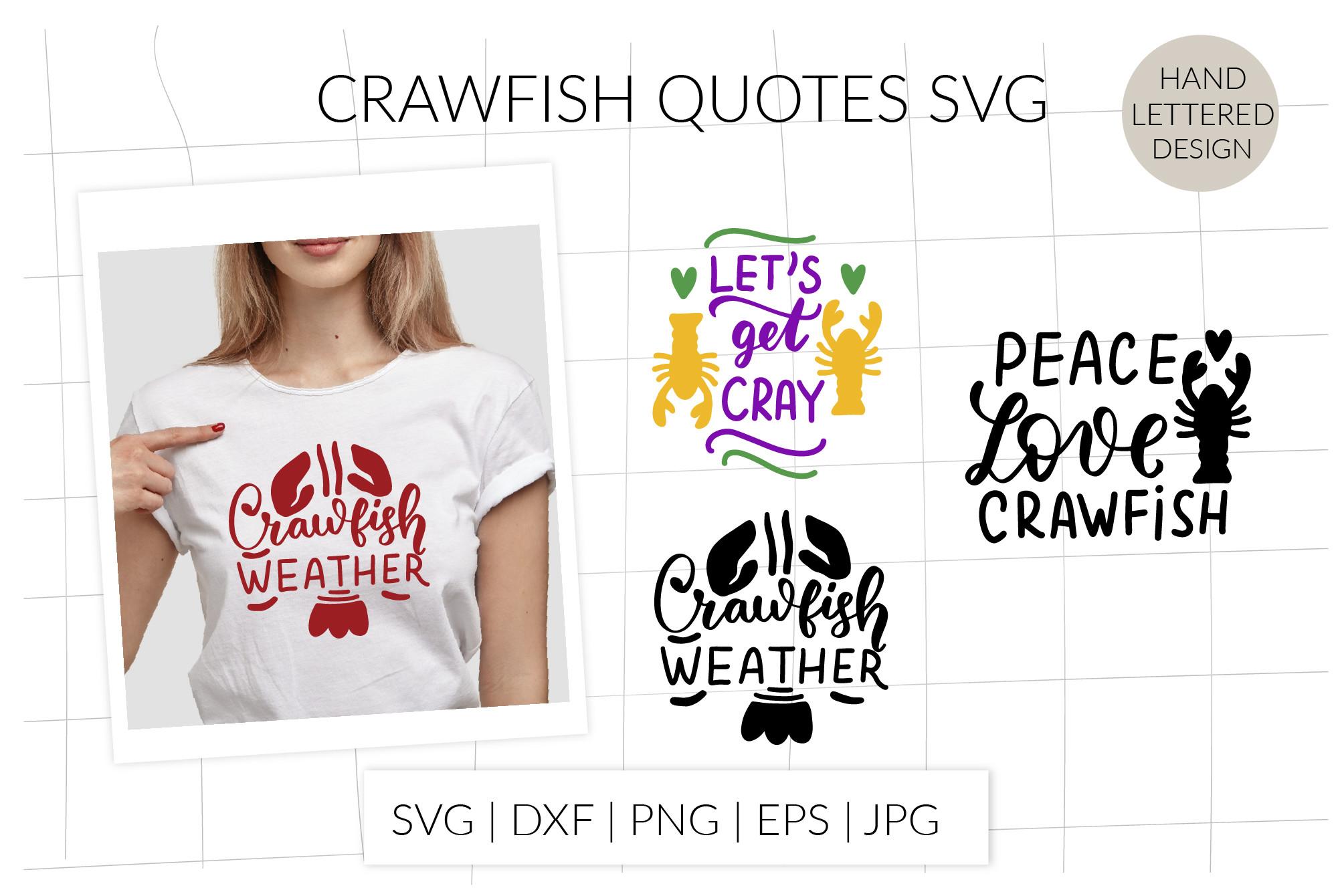 Crawfish Weather Svg. Mardi Gras Svg