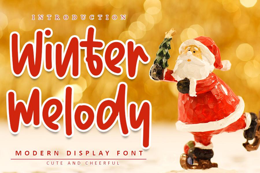Winter Melody Font