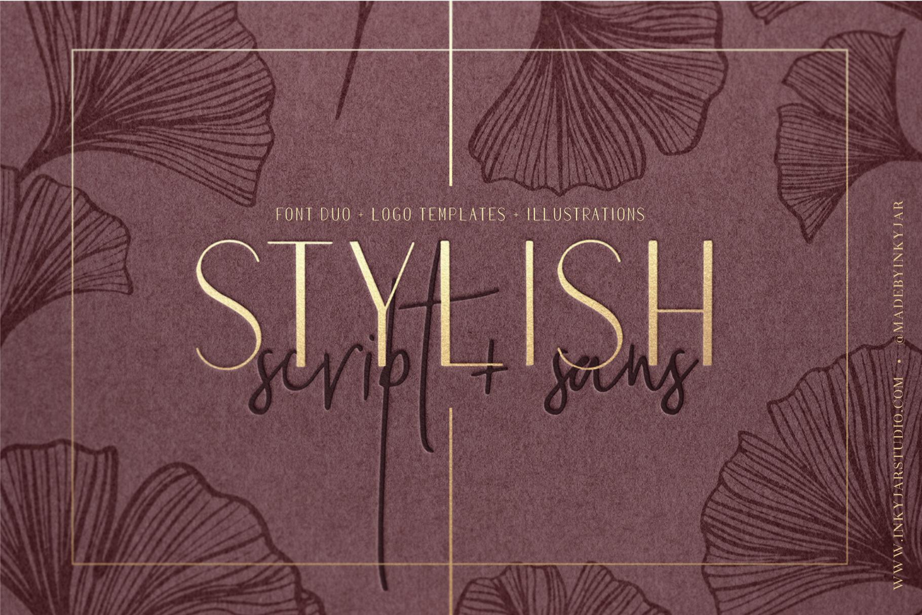 Stylish Duo Font