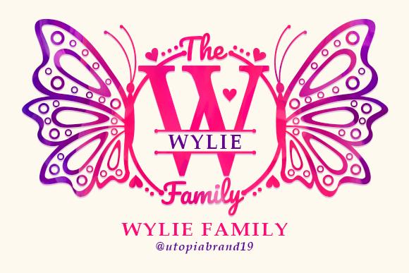 Wylie Family Monogram Font