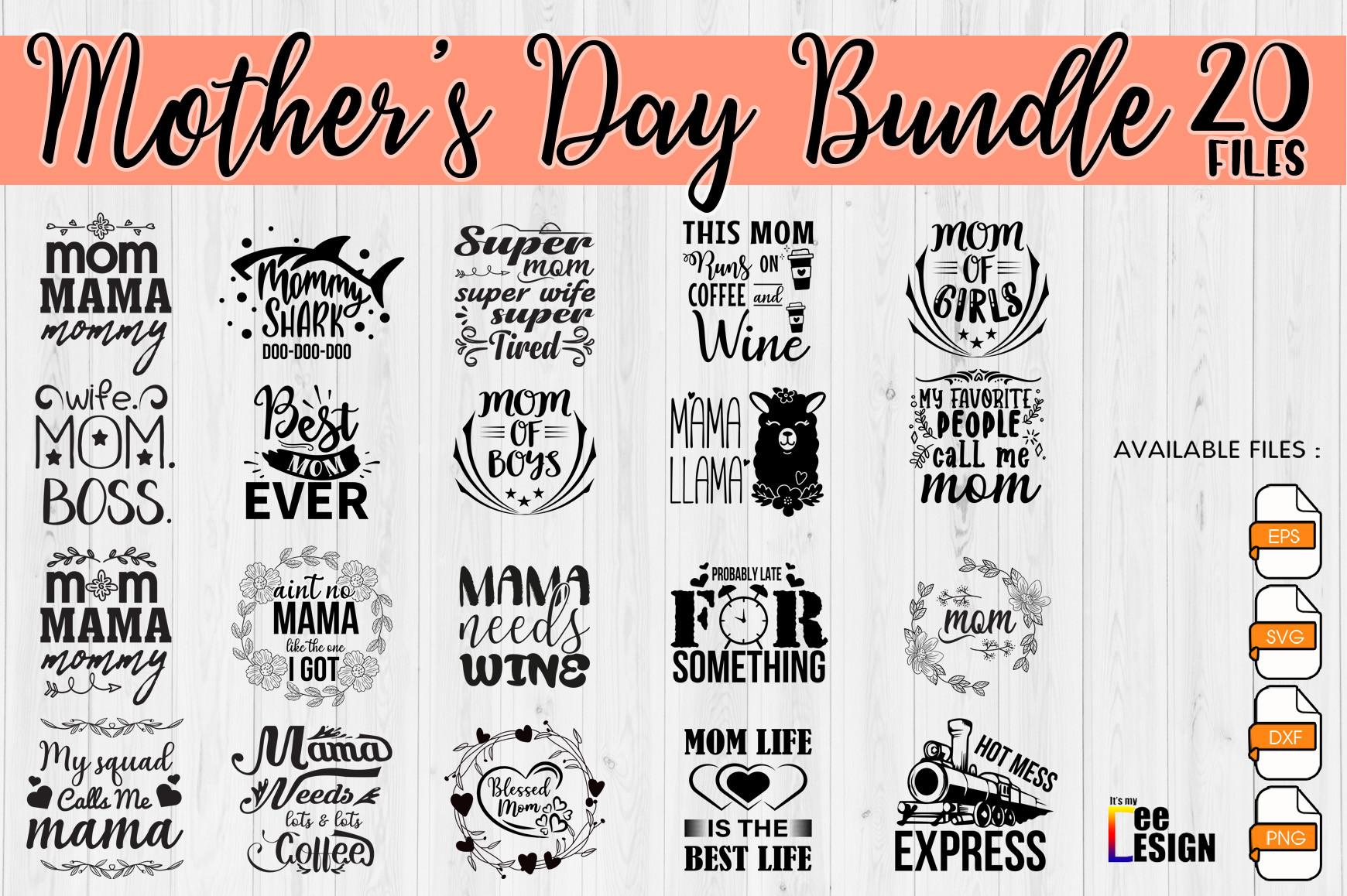 Mother's Day Quotes Designs Bundle