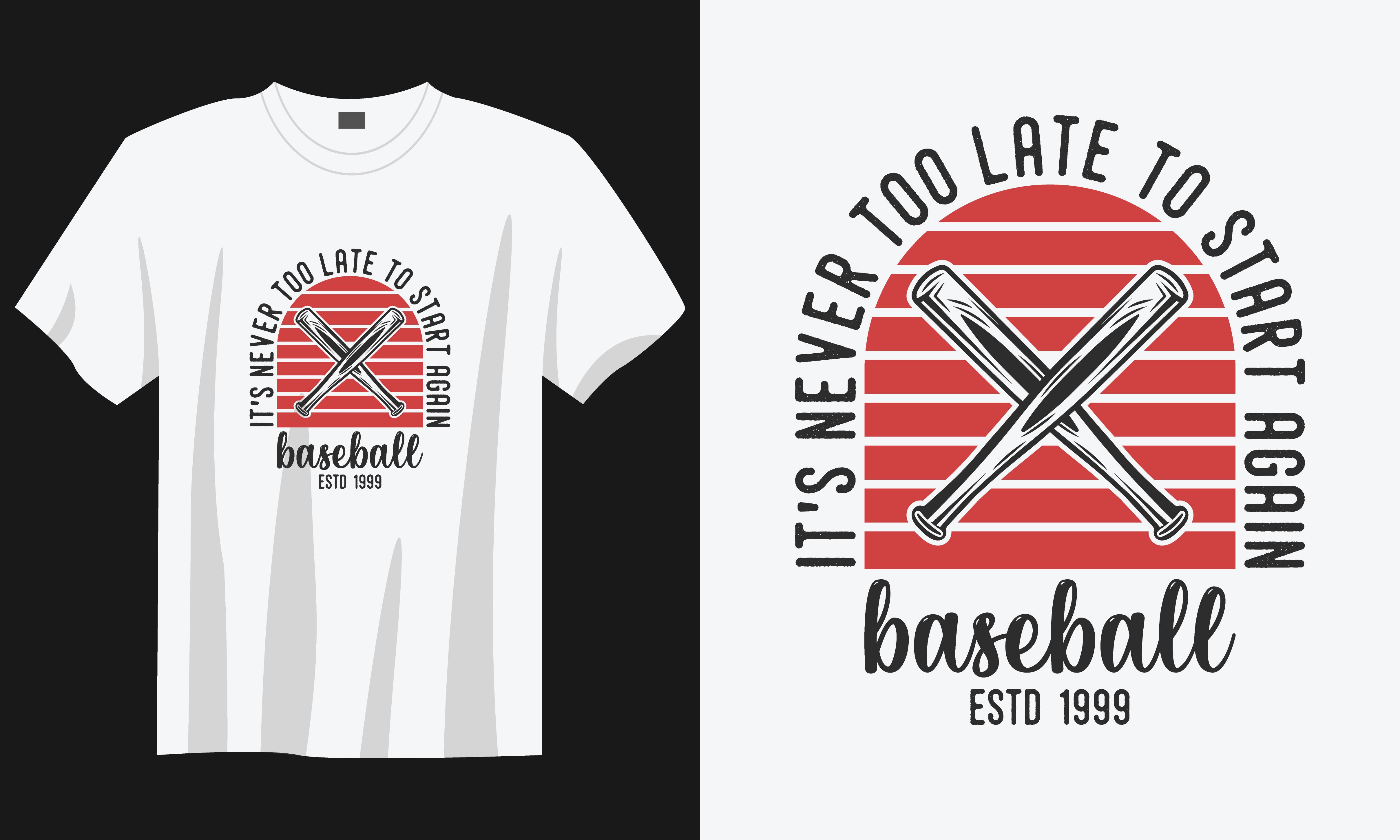 Baseball T-shirt Design, Baseball SVG