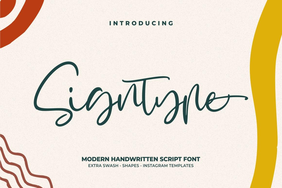 Signtype Font