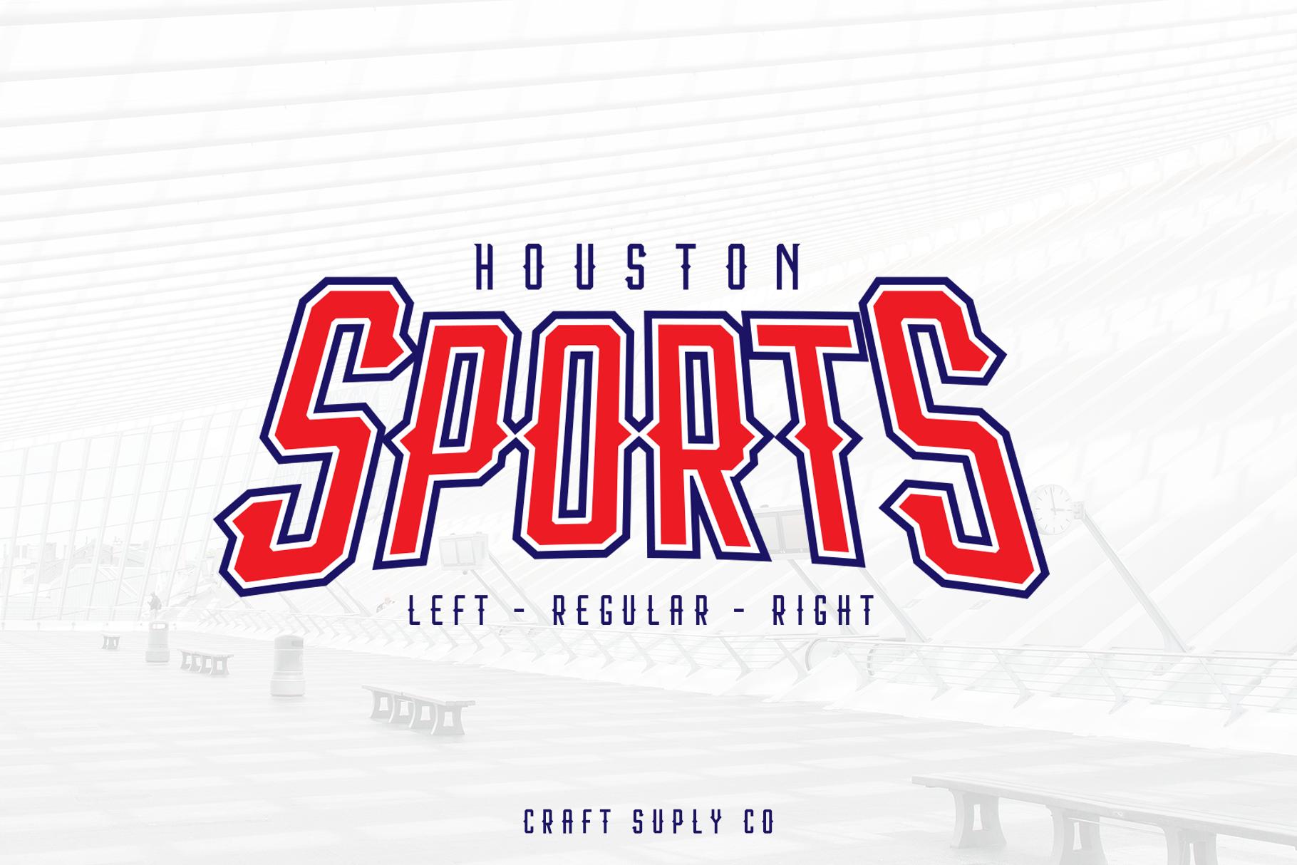 Houston Sports Font