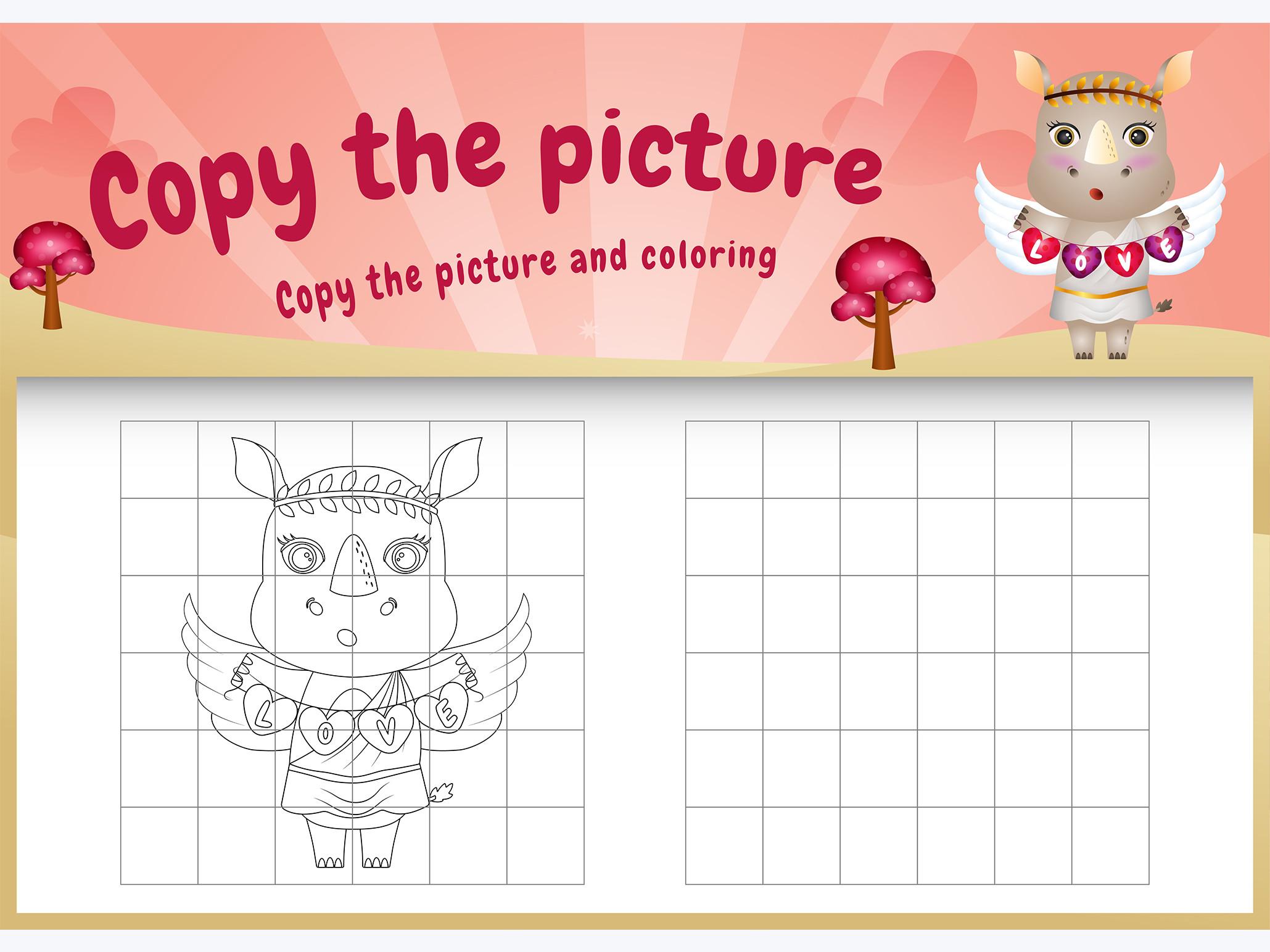 A Rhino Valentine - Copy the Picture