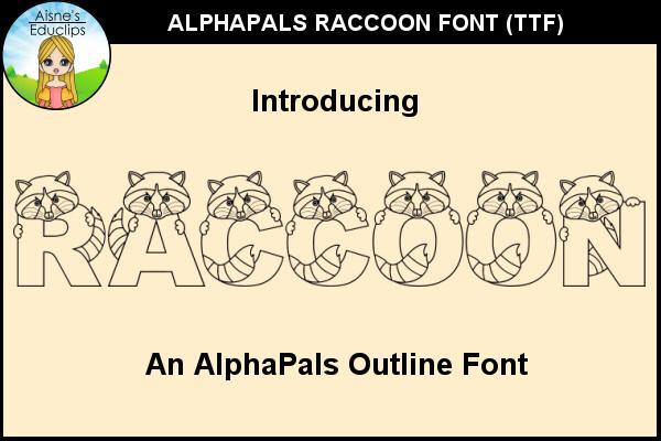 Raccoon Font