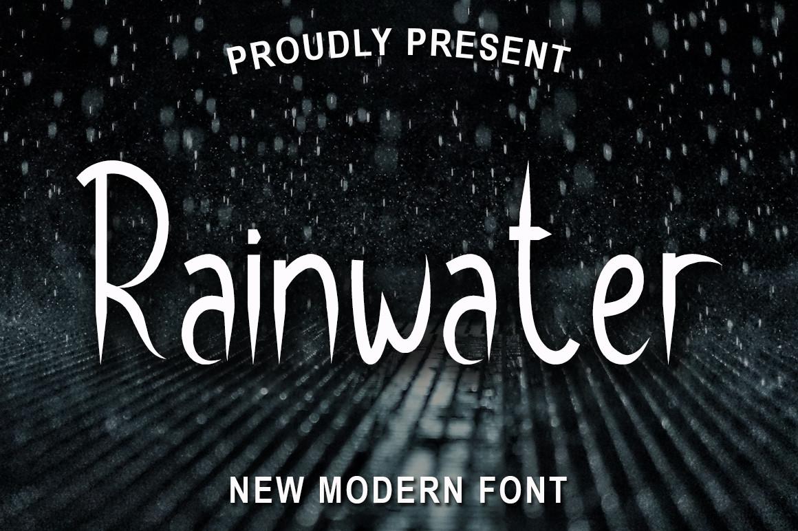 Rainwater Font