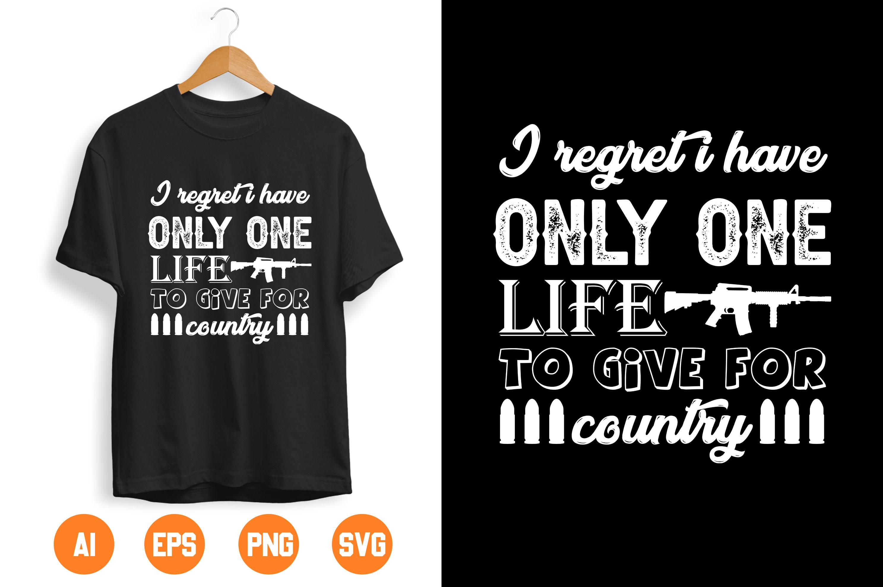 USA Army T-shirt Design 196