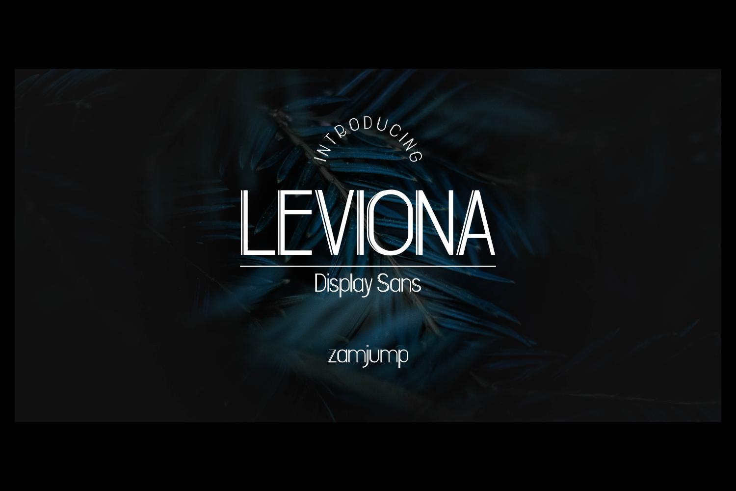 Leviona Font