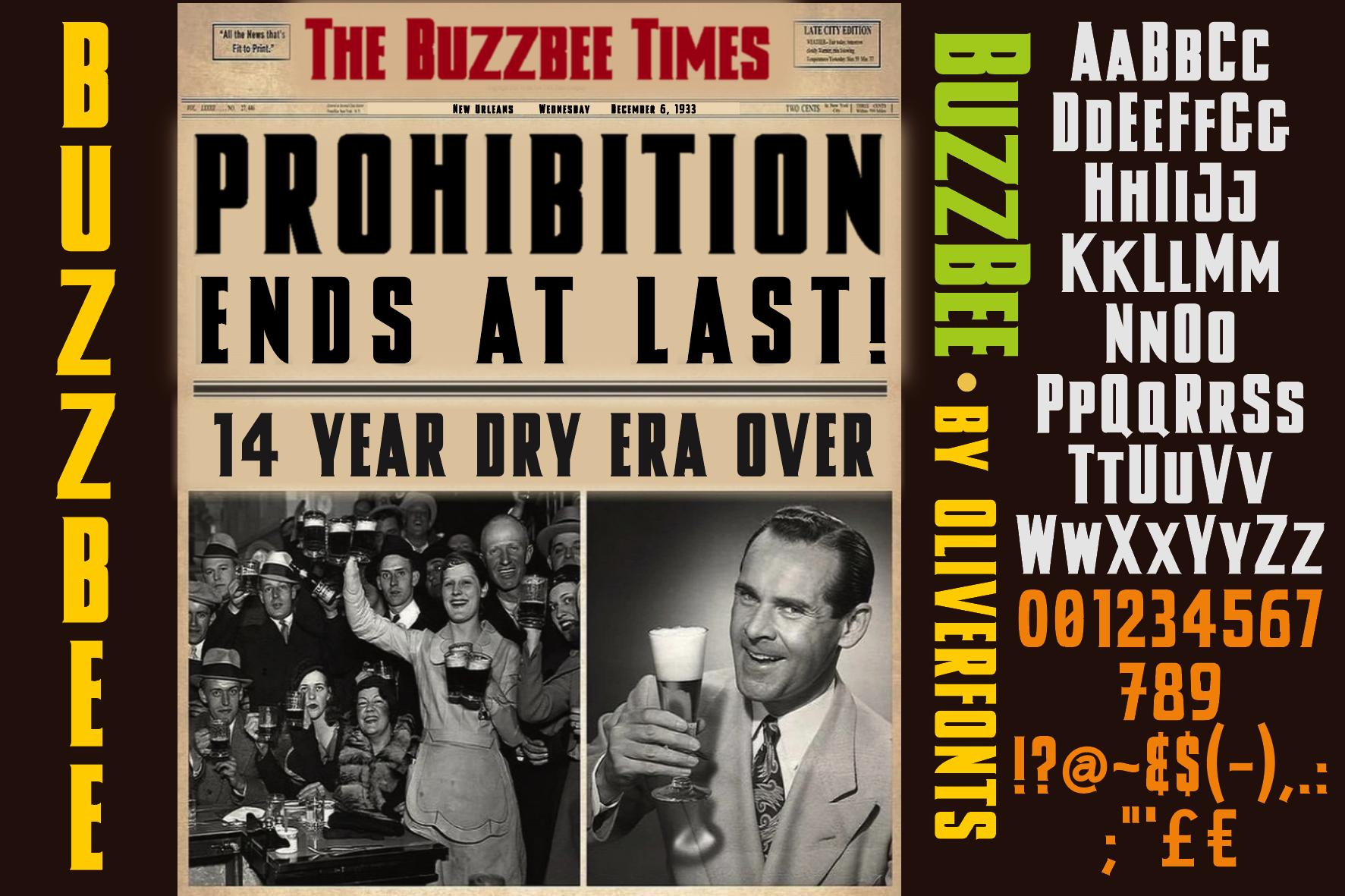 Buzzbee Font