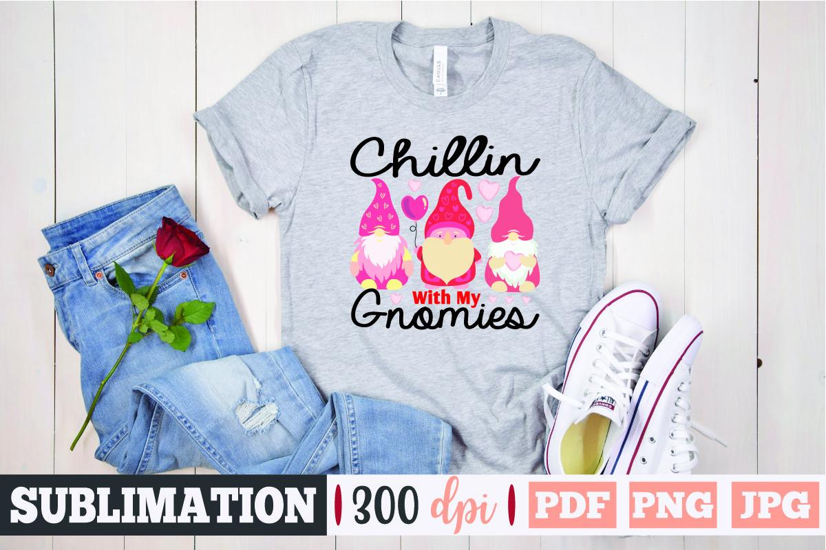 Valentine Gnome Sublimation