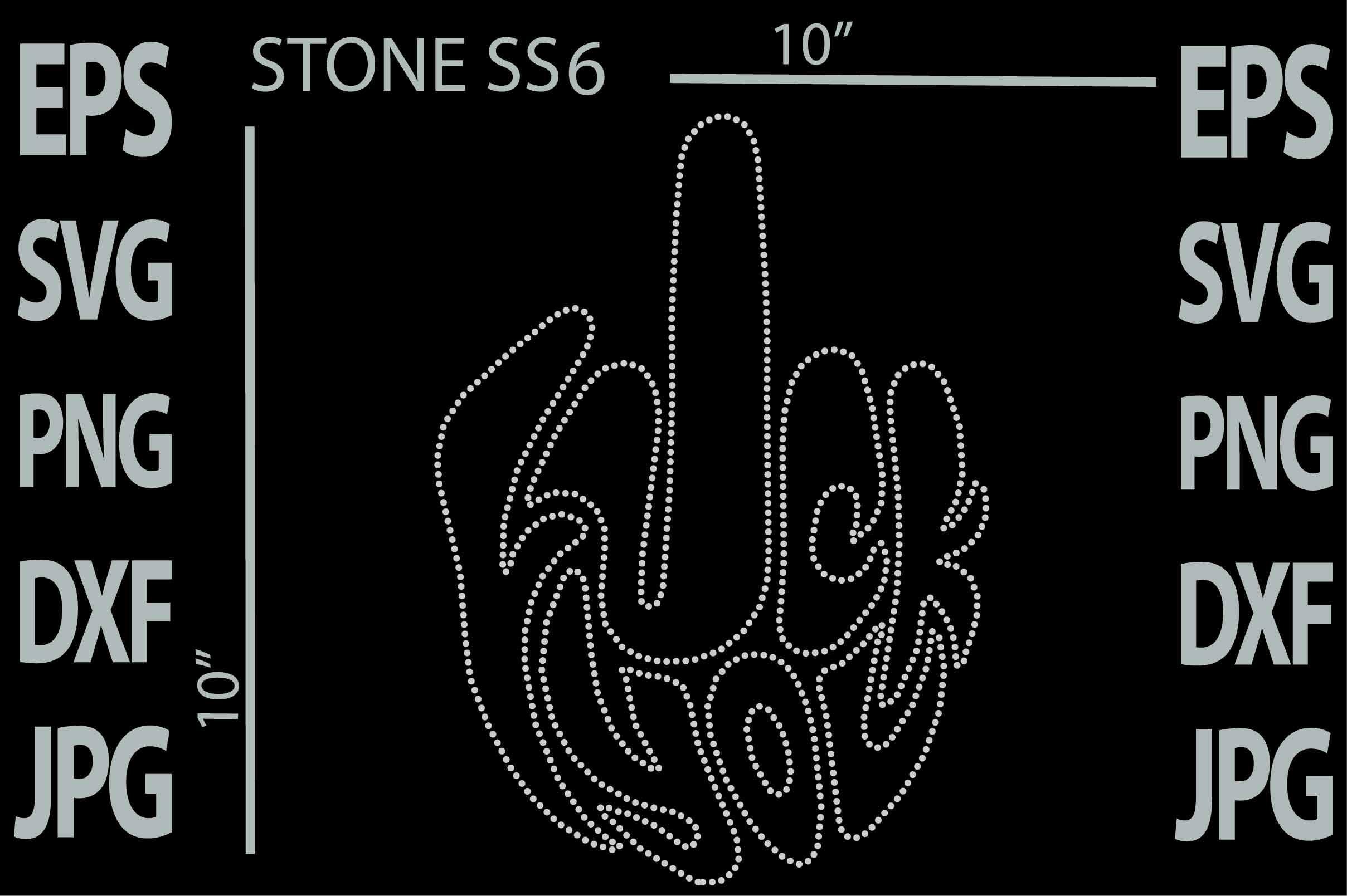 Rhinestone Template