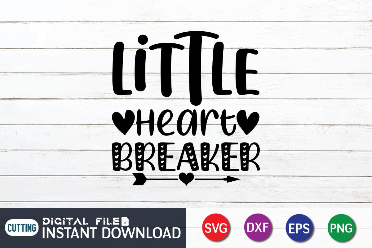 Little Heart Breaker T-Shirt, Heart SVG