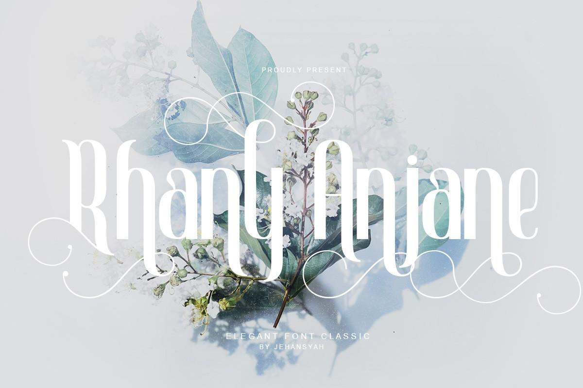 Rhany Anjane Font