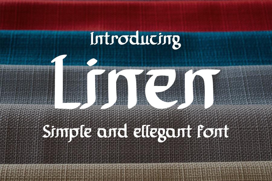 Linen Font