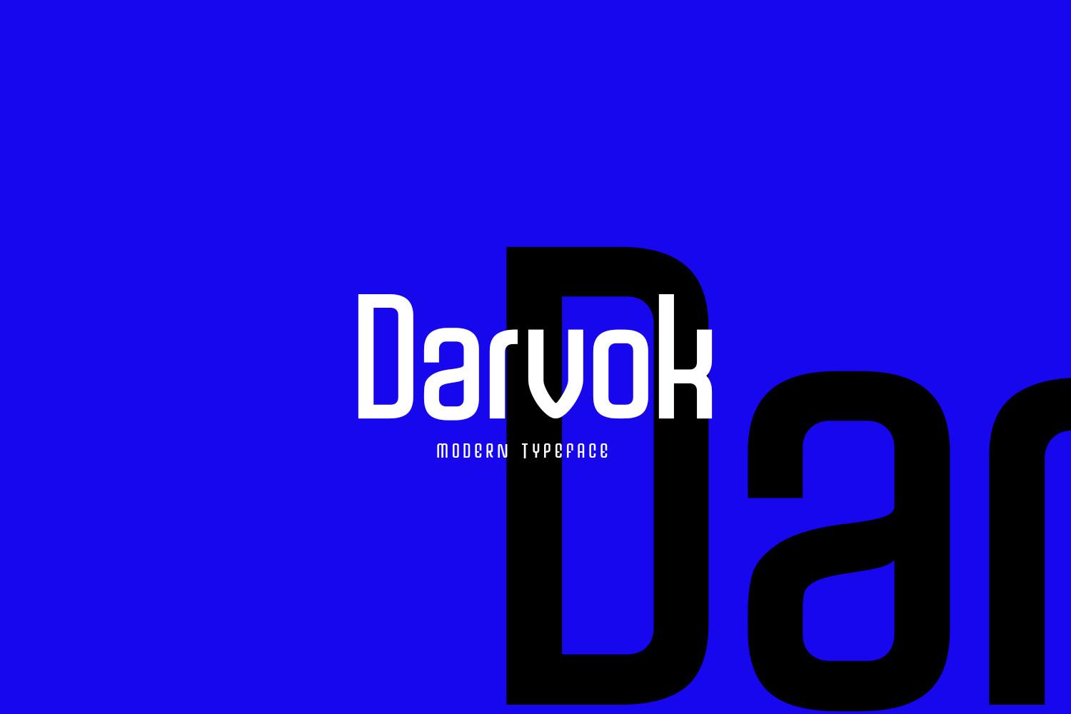 Darvok Font