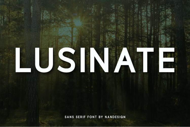 Lusinate Font