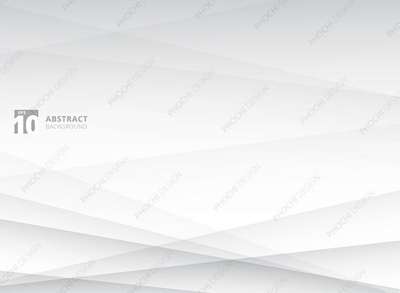 Abstract White Geometric Lines Cross
