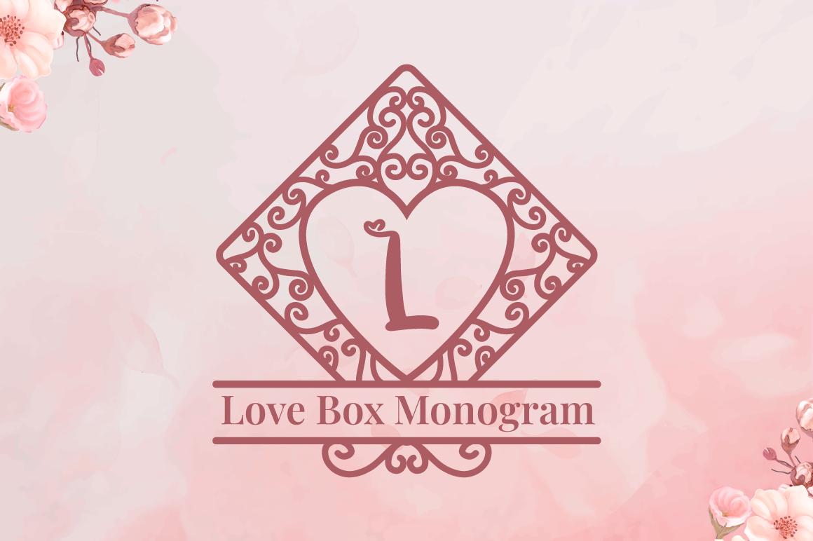 Love Box Monogram Font