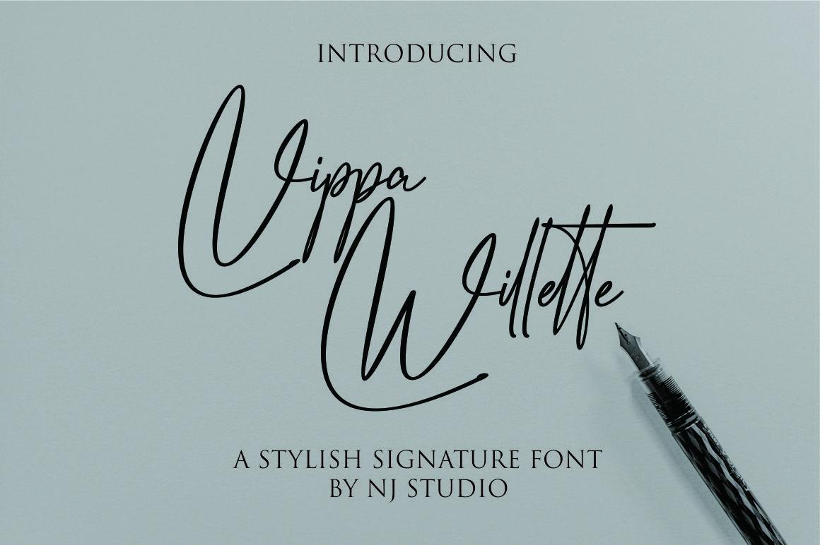Vippa Willette Font