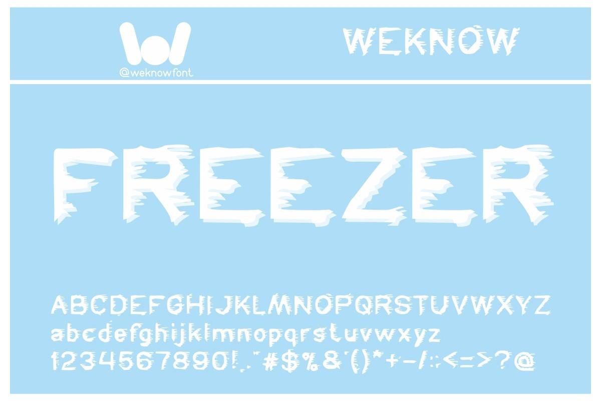 Freezer Font