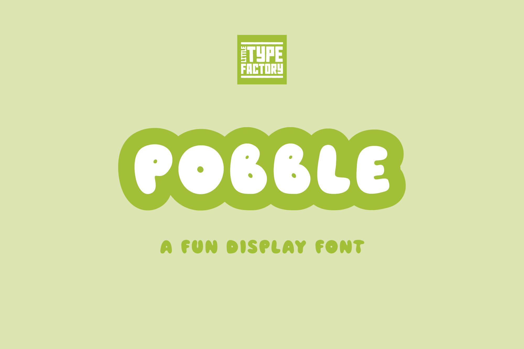 Pobble Font