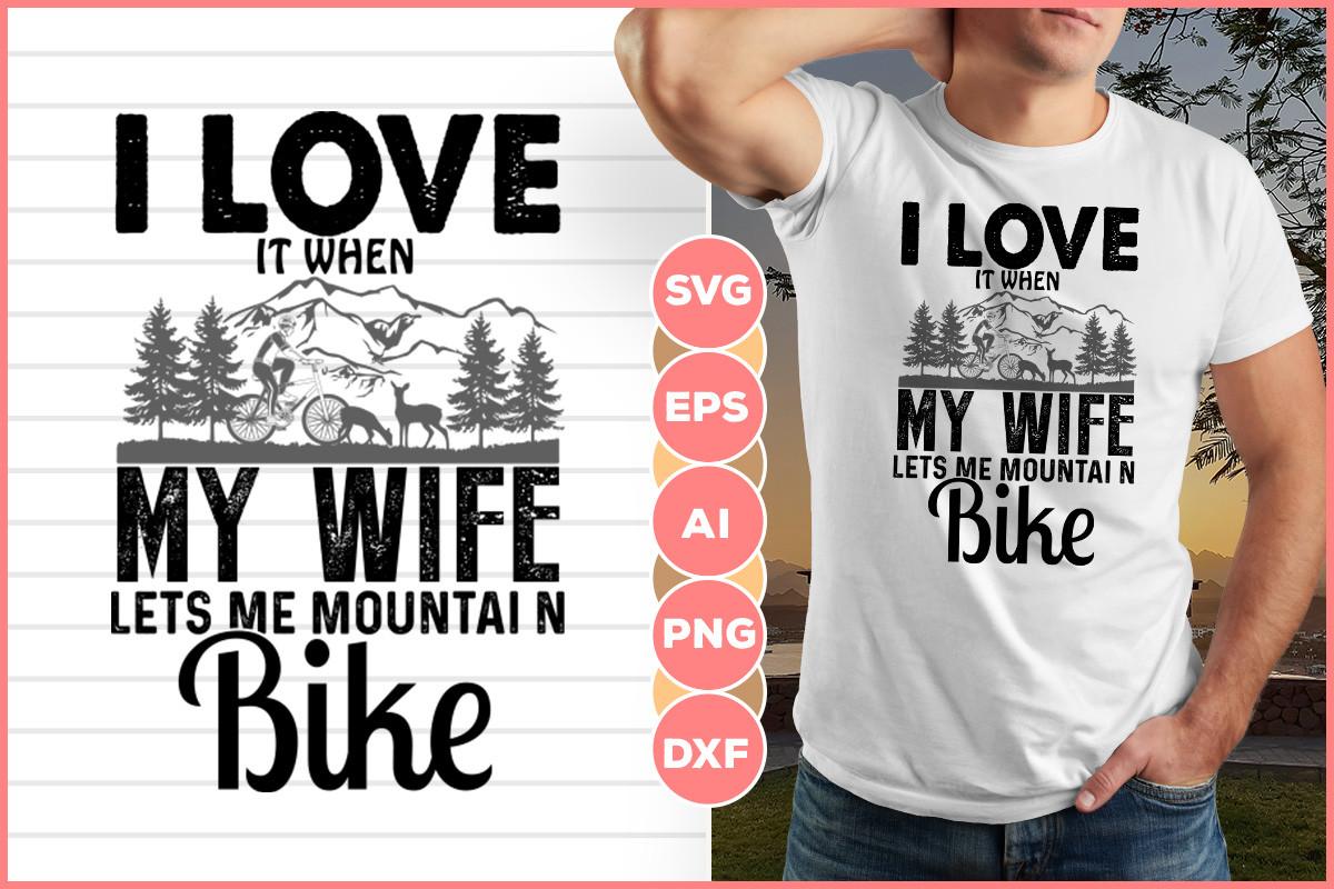 Mountain Bike  Design Lover Svg