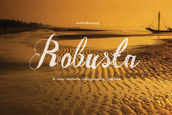 Robusta Font