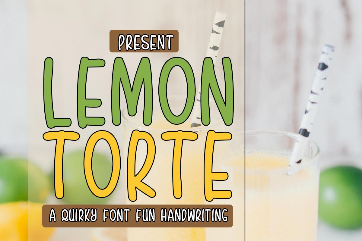 Lemon Torte Font