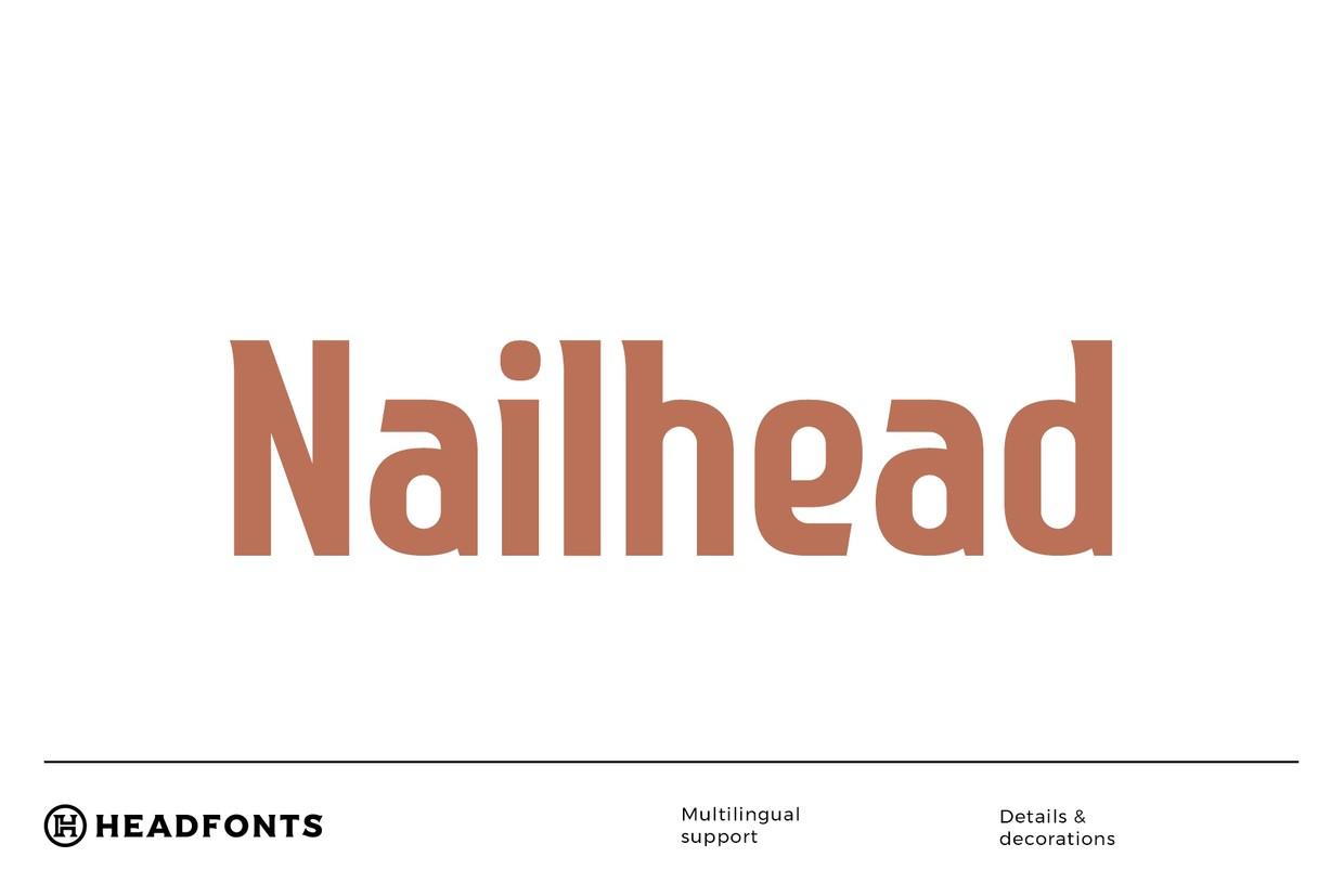 Nailhead Font