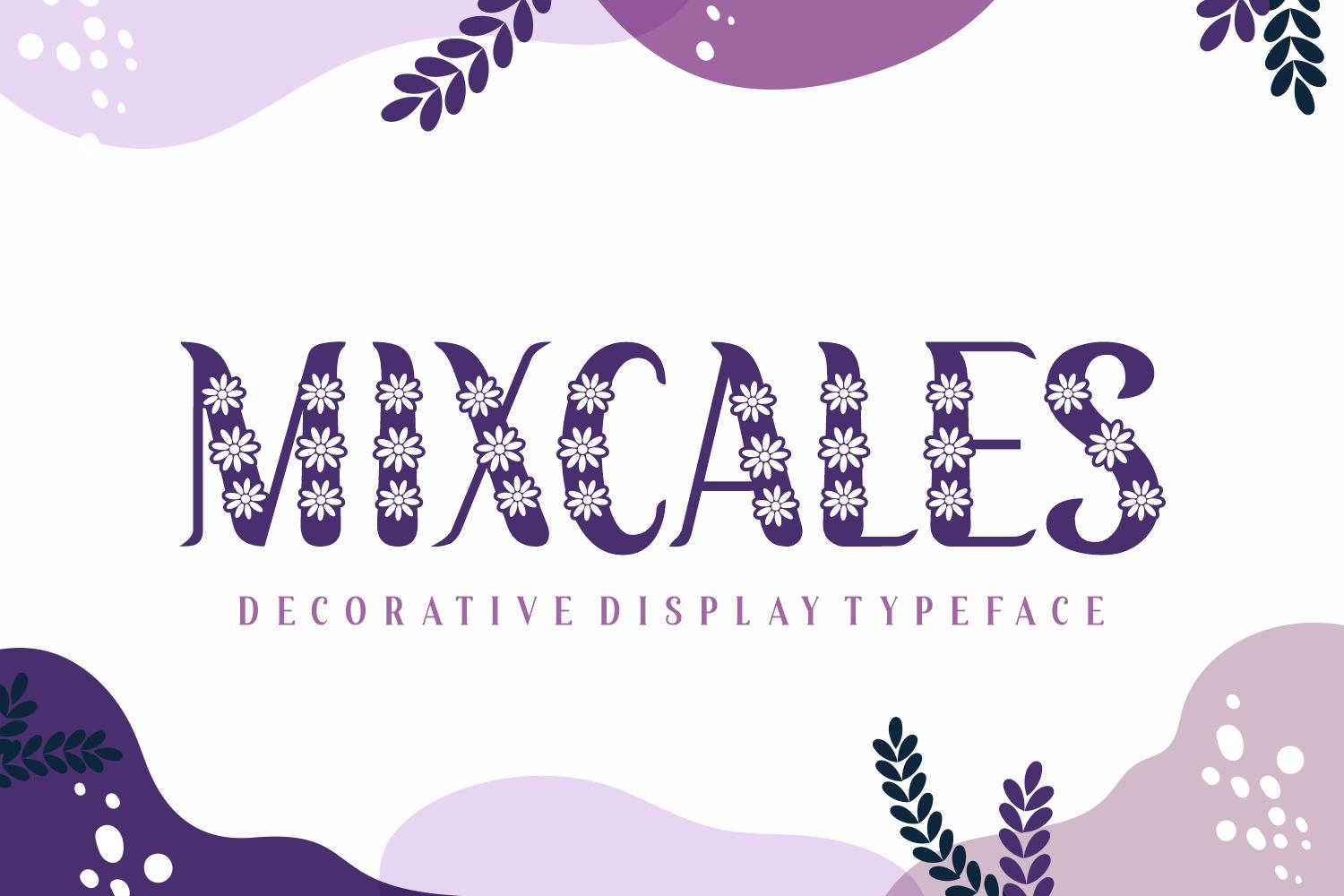 Mixcales Font
